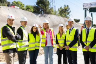 La construcción del colector de aguas de Pozuelo arranca con el montaje de la tuneladora “Lady Madrid”