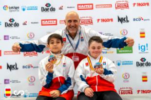 Los pozueleros Jesús Félix y Rodrigo Almazán, campeones en el Nacional de Karate