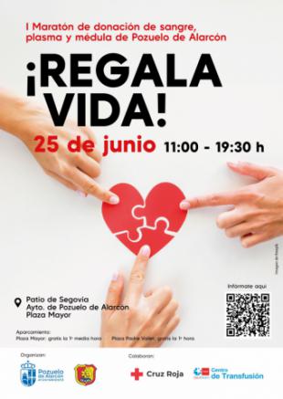 Mañana martes, maratón de donación de sangre en Pozuelo de Alarcón