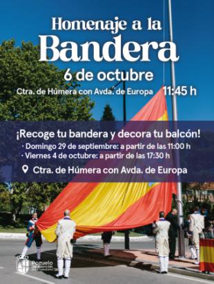 Por primera vez, un tramo de la Avenida de Europa será recorrido por el desfile del Homenaje a la Bandera de España en Pozuelo