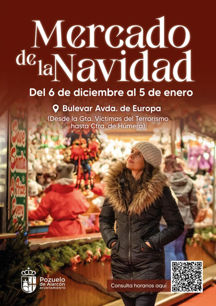 Este viernes dará inicio el Mercado de la Navidad de Pozuelo