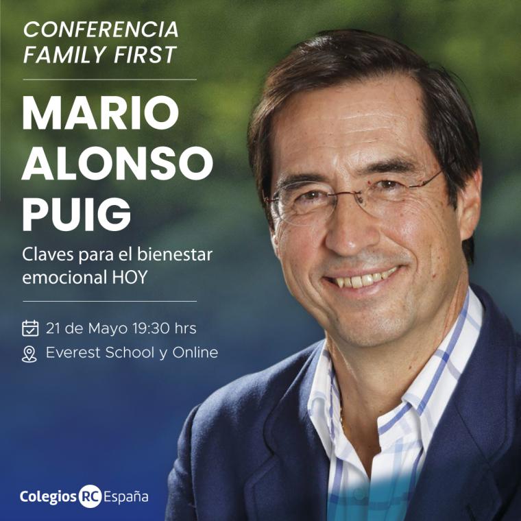 'Claves para el bienestar emocional HOY', conferencia que impartirá el médico Mario Alonso Puig en Pozuelo de Alarcón