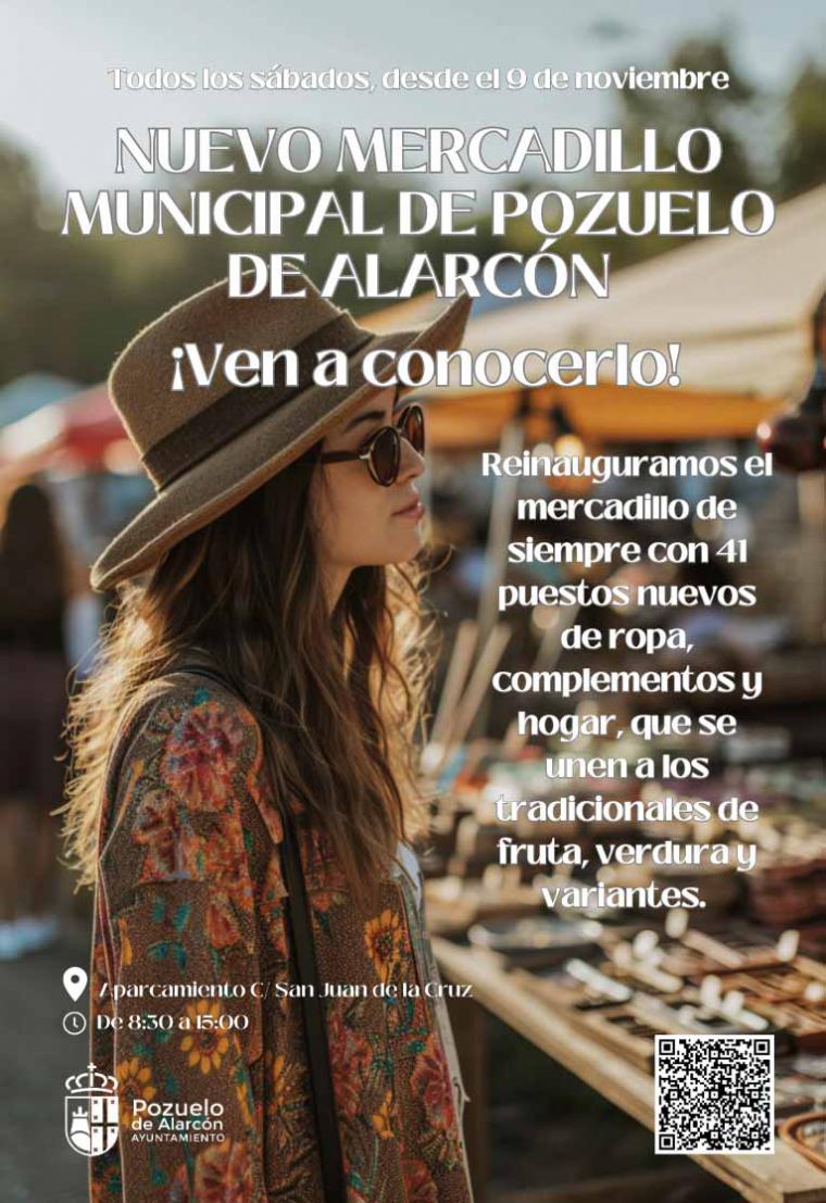 Pozuelo de Alarcón reconvierte su mercadillo de los sábados, introduciendo puestos de moda 'al estilo' de Majadahonda