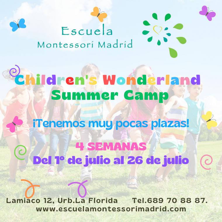 Summer Camp 2024 en la Escuela Montessori Madrid