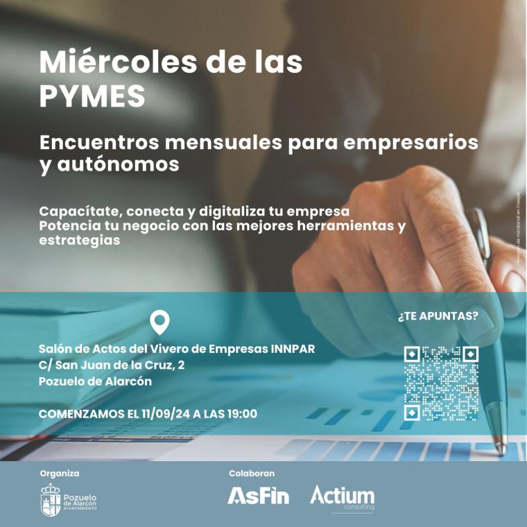 Formación financiera gratuita en el ciclo “Los miércoles de las pymes”