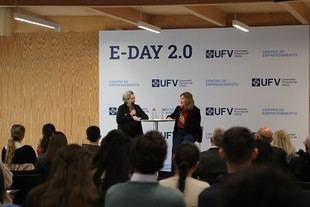 Pepa Muñoz inaugura el E-DAY de la UFV con un mensaje sobre el emprendimiento social