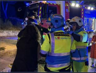 Un conductor resulta gravemente herido después de colisionar contra un árbol en Pozuelo de Alarcón