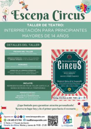 Taller de teatro en el Teatro Mira