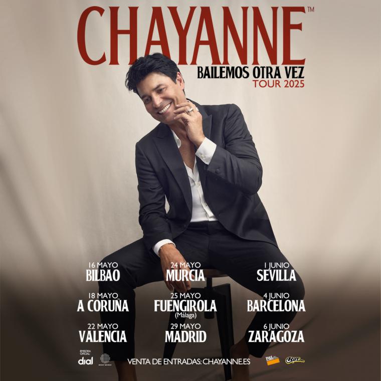 Chayanne regresa a España, tras más de 10 años de ausencia con su gira