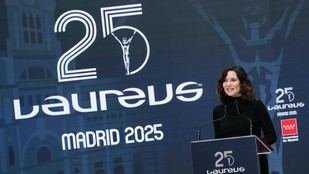 Díaz Ayuso destaca la importancia de los Premios Laureus en Madrid