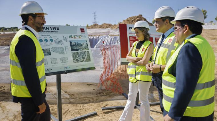 La Comunidad de Madrid inicia en Boadilla del Monte la construcción de 524 viviendas del Plan Vive