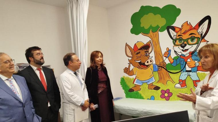 Inauguración de consultas externas de pediatría en el Hospital Puerta de Hierro