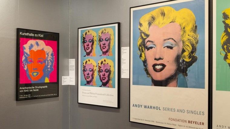 Exposición de carteles de Andy Warhol en Madrid hasta mayo