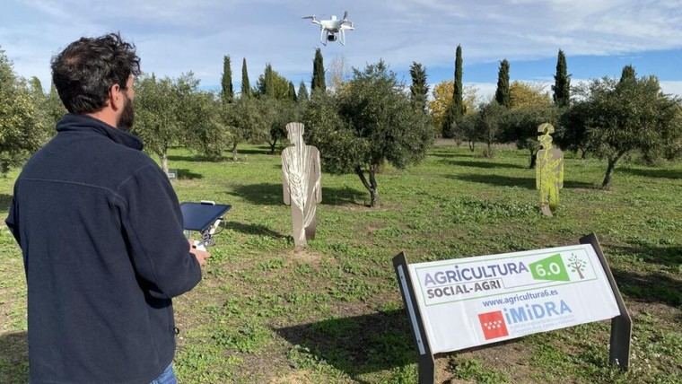 Madrid impulsa la agricultura con drones y tecnología de IA