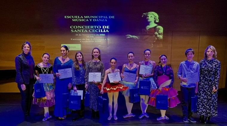 Premios de Excelencia para los mejores estudiantes de Música y Danza en Pozuelo