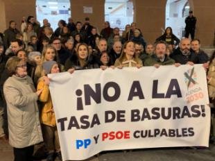 Pozuelo se manifiesta contra la tasa de basuras